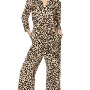 COPY - Flare Pant Jumpsuit with Belt Women's size LARGE